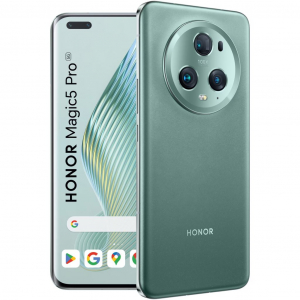 Honor Magic 5 Pro 5G 12/512GB Dual-Sim mobiltelefon zöld (5109ARFE)